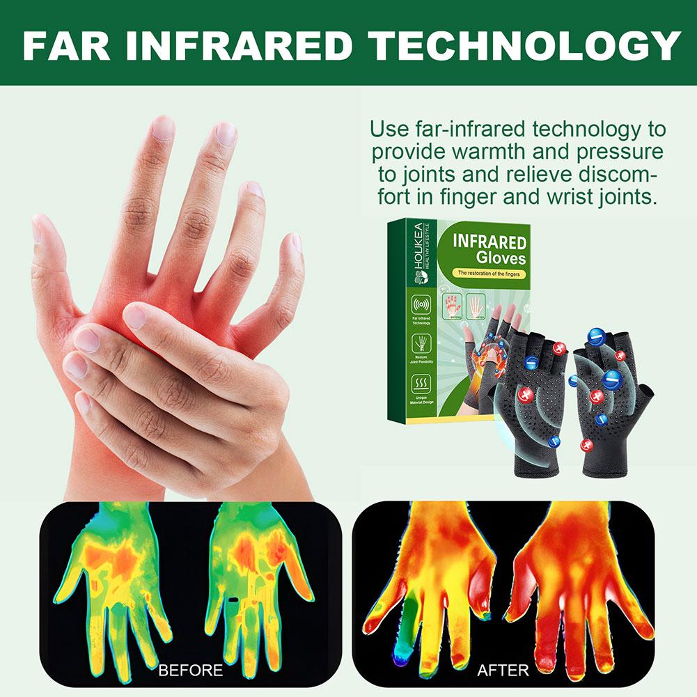 Cycling Glove - Guanti per artrite a compressione Supporto