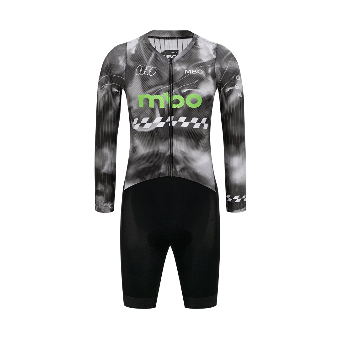 Triathlon Cycling Kit - Tuta da Ciclismo MBO per Uomo,