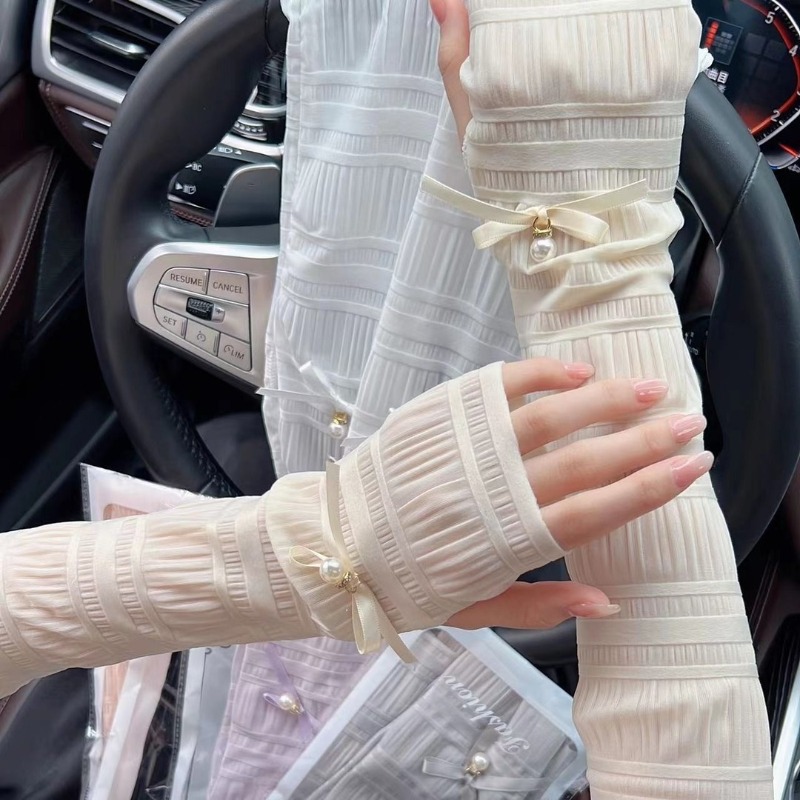 Cycling Glove - Manicotti Estivi per Donne, Protezione Solare,