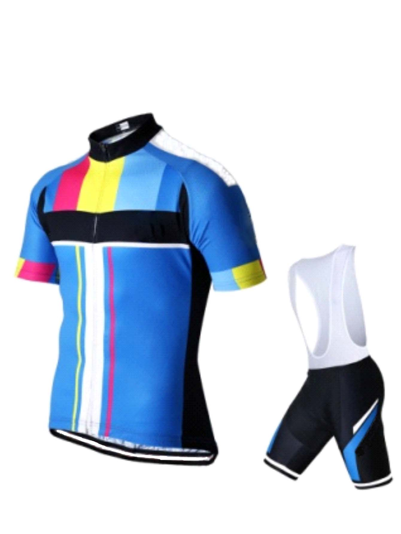 Cycling Gear Apparel - Set Maglia e Pantaloncini da Ciclismo