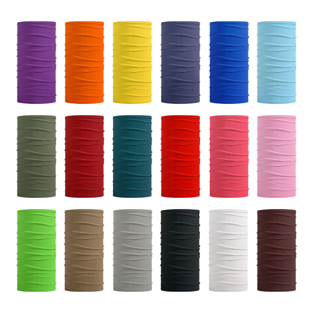 Cycling Gear Men - Bandane tinta unita senza cuciture uomo