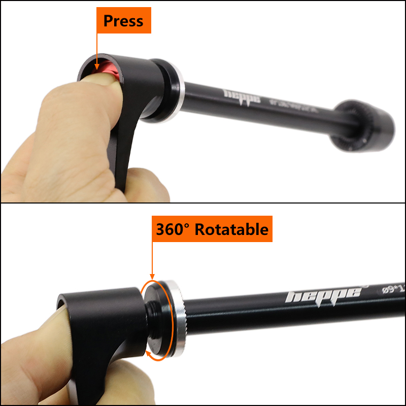 HEPPE Bike Thru Axle 9x100 10x - Quick Release Skewer recensione e prezzo