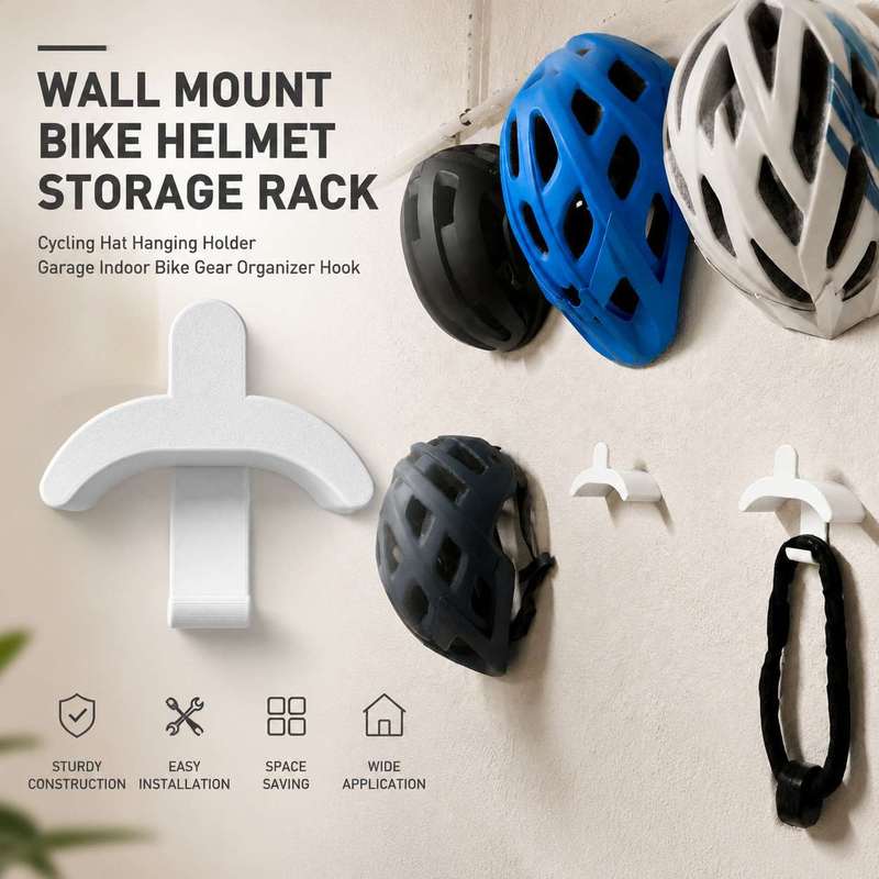 Supporto da Parete per Casco d - Cycling Gear Wall Organizer recensione e prezzo