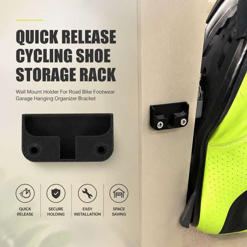 Supporto a Parete per Scarpe d - Cycling Gear Wall Organizer recensione e prezzo