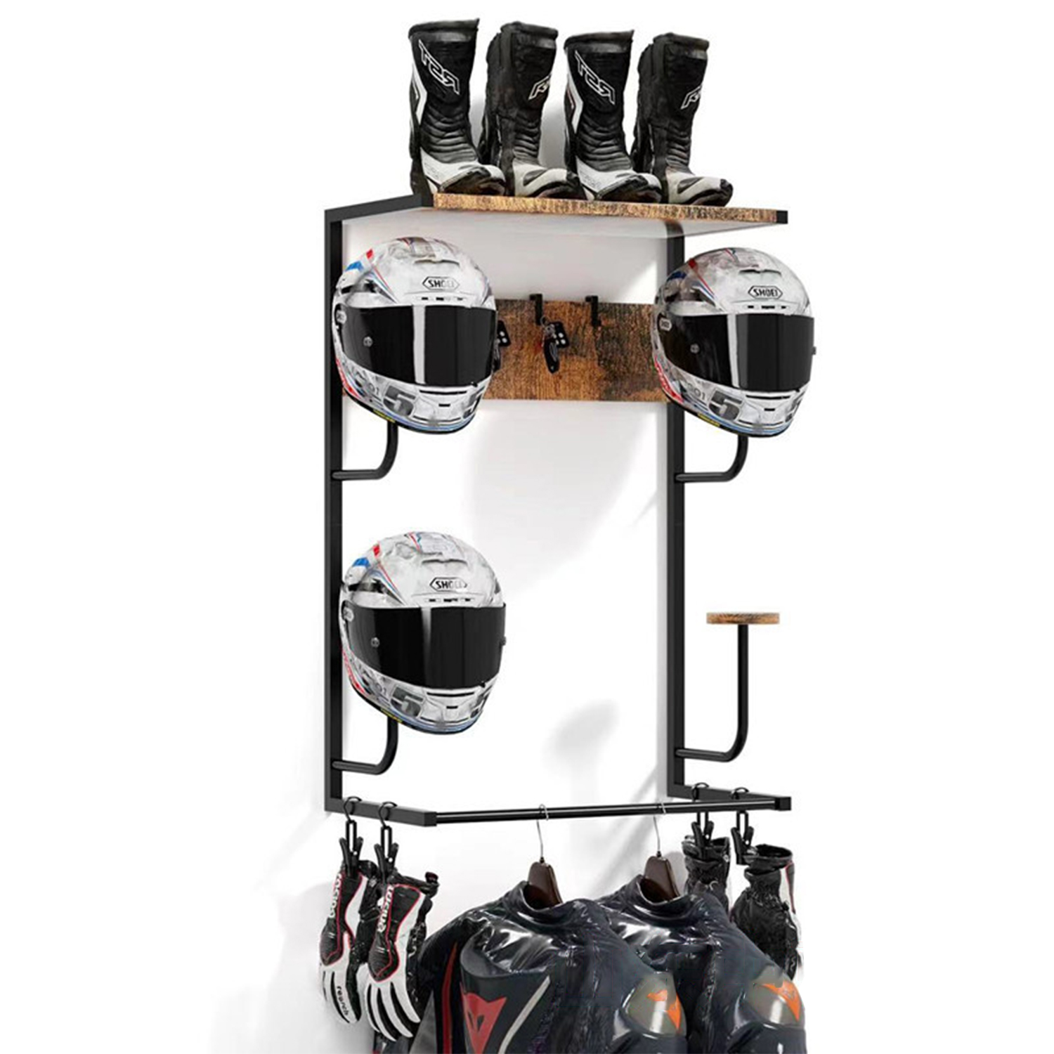 Portacasco per moto, portacasc - Cycling Gear Wall Organizer recensione e prezzo