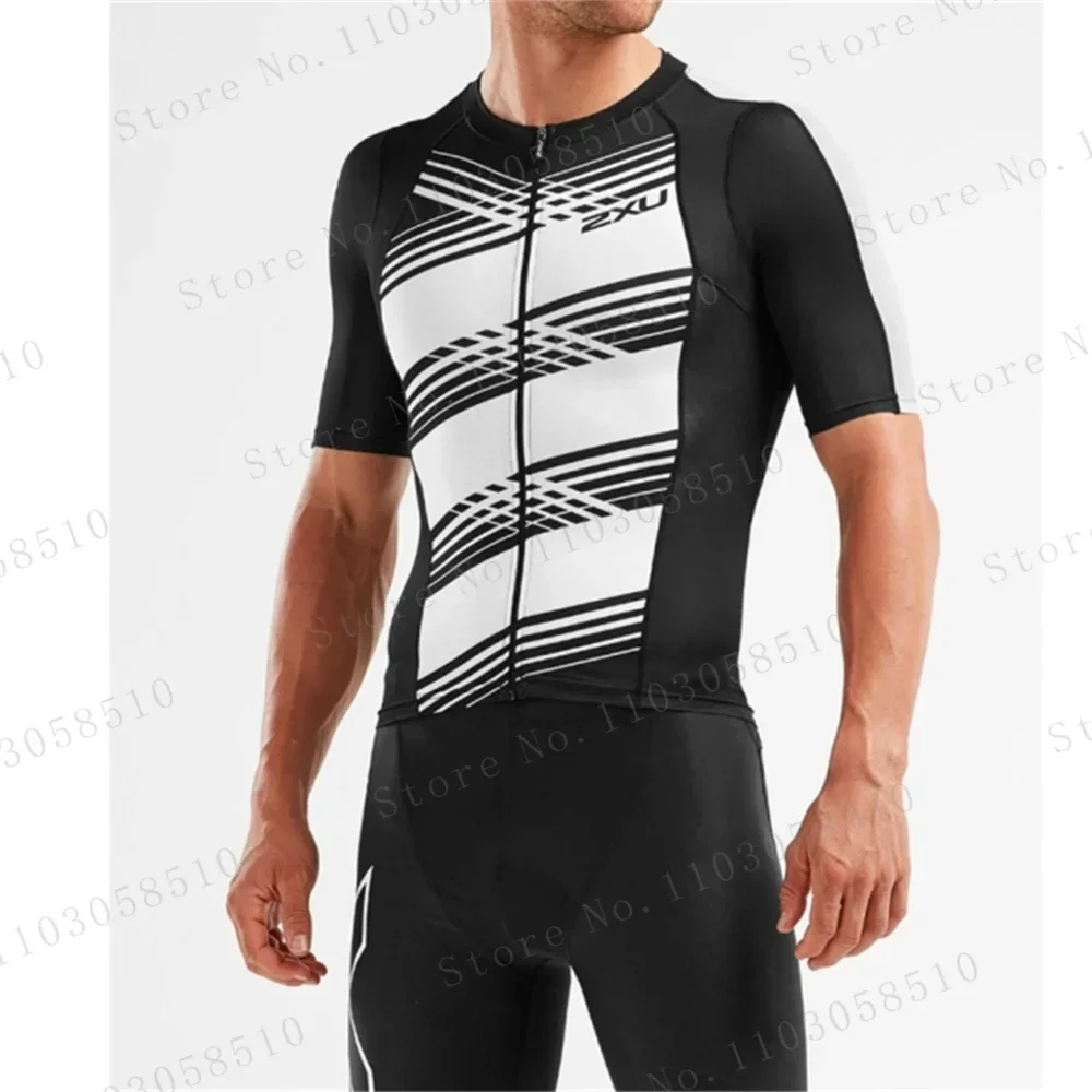 zxuful Nero Bianco Tuta da Tri - Triathlon Cycling Kit recensione e prezzo