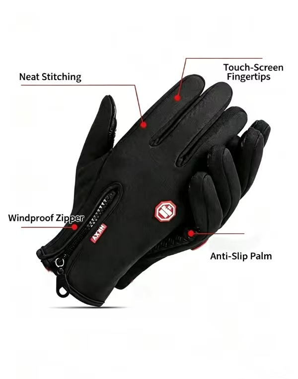 Guanti Sportivi Antivento con  - Cycling Glove recensione e prezzo